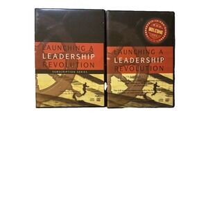 Launching A Leadership Revolution Dvd Lot of 2 Training Develop Subscr Inaugural